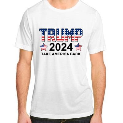 Donald Trump 2024 Take America Back Adult ChromaSoft Performance T-Shirt