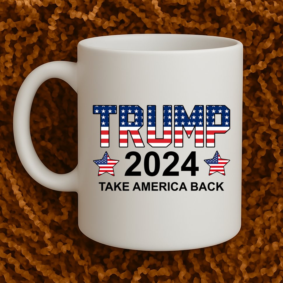 Donald Trump 2024 Take America Back Mug