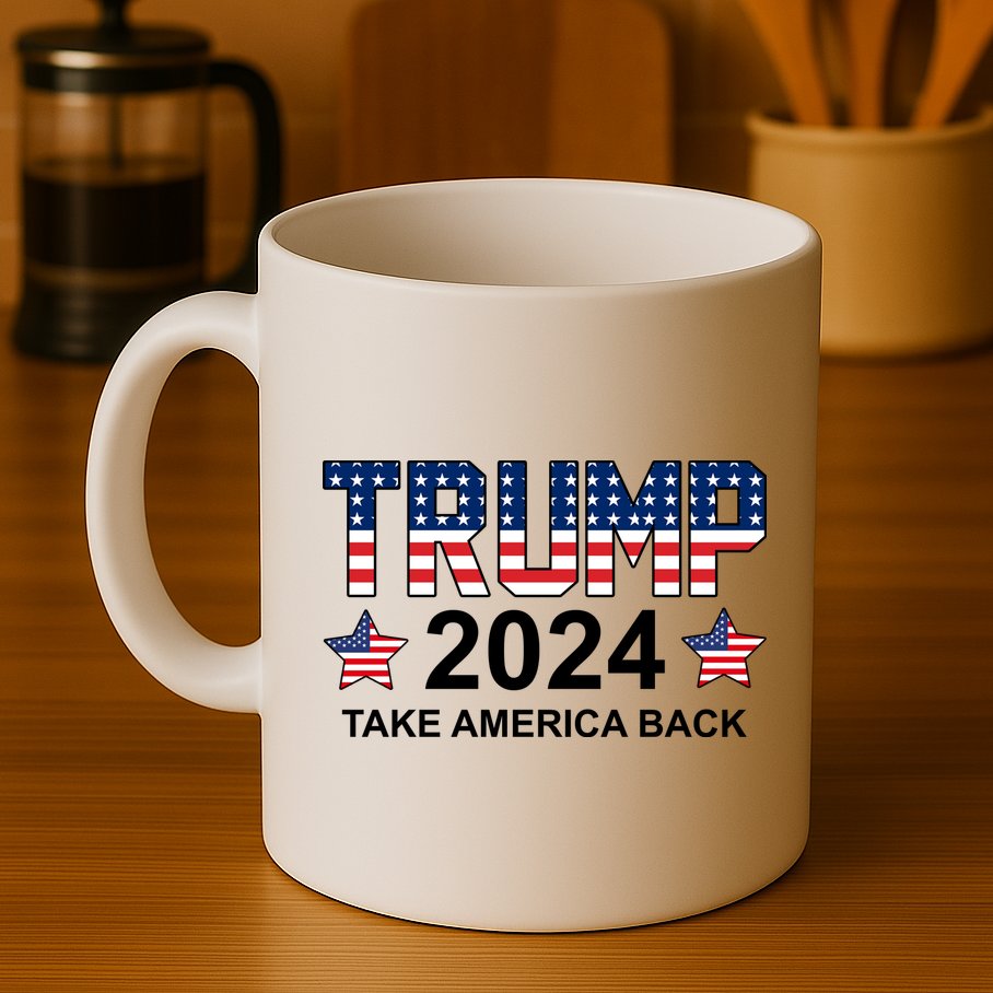 Donald Trump 2024 Take America Back Mug