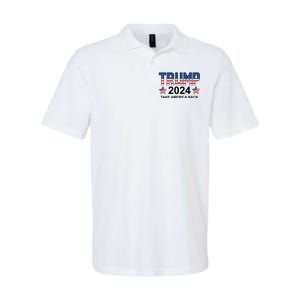 Donald Trump 2024 Take America Back Softstyle Adult Sport Polo