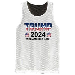 Donald Trump 2024 Take America Back Mesh Reversible Basketball Jersey Tank