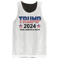 Donald Trump 2024 Take America Back Mesh Reversible Basketball Jersey Tank