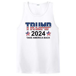 Donald Trump 2024 Take America Back PosiCharge Competitor Tank