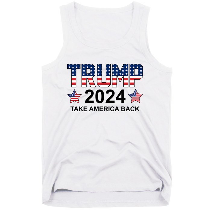 Donald Trump 2024 Take America Back Tank Top