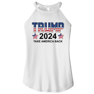 Donald Trump 2024 Take America Back Women's Perfect Tri Rocker Tank