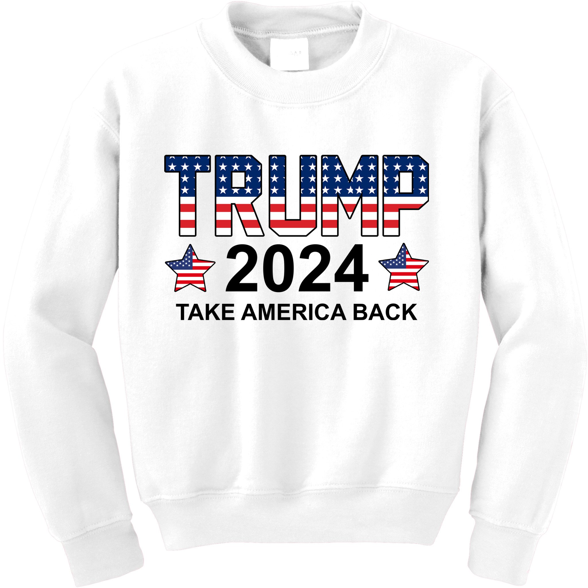 Donald Trump 2024 Take America Back Kids Sweatshirt