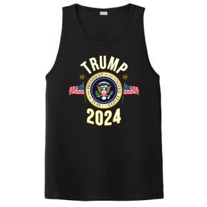 Donald Trump 2024 Presidential Seal PosiCharge Competitor Tank