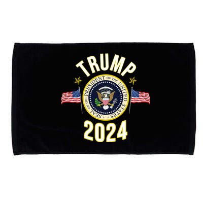 Donald Trump 2024 Presidential Seal Microfiber Hand Towel