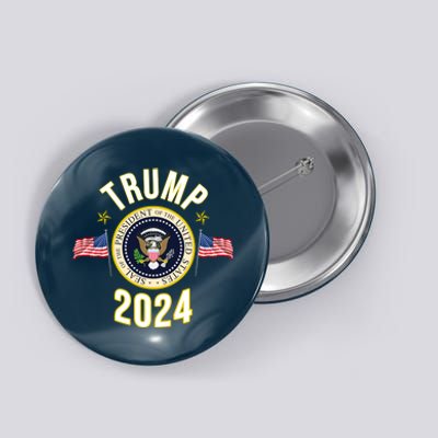 Donald Trump 2024 Presidential Seal Button