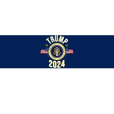 Donald Trump 2024 Presidential Seal Bumper Sticker