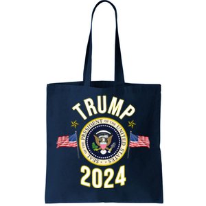 Donald Trump 2024 Presidential Seal Tote Bag