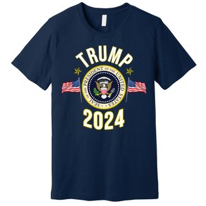 Donald Trump 2024 Presidential Seal Premium T-Shirt