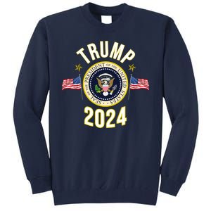 Donald Trump 2024 Presidential Seal Tall Sweatshirt