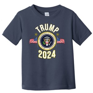 Donald Trump 2024 Presidential Seal Toddler T-Shirt