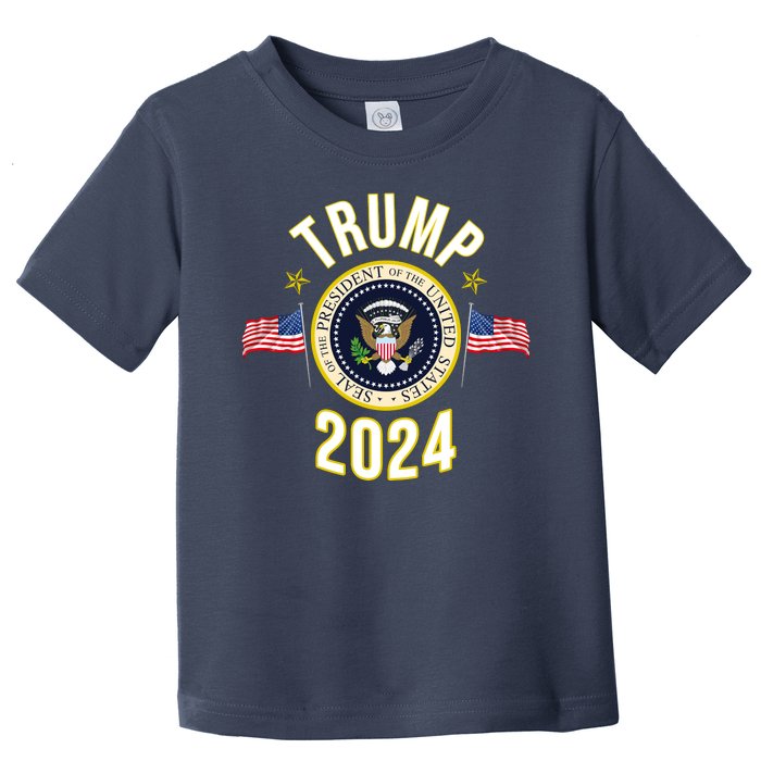 Donald Trump 2024 Presidential Seal Toddler T-Shirt