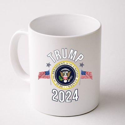 Donald Trump 2024 Presidential Seal Coffee Mug