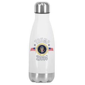 Donald Trump 2024 Presidential Seal Stainless Steel Insulated Water Bottle