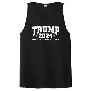 Donald Trump 2024 Take America Back PosiCharge Competitor Tank