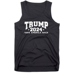 Donald Trump 2024 Take America Back Tank Top