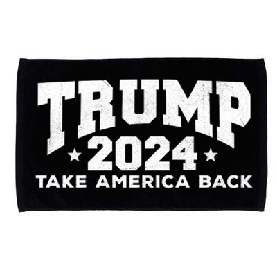 Donald Trump 2024 Take America Back Microfiber Hand Towel