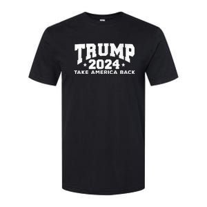 Donald Trump 2024 Take America Back Softstyle CVC T-Shirt