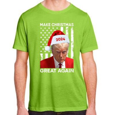 Donald Trump 2024 Make Christmas Great Again American Flag Cool Gift Adult ChromaSoft Performance T-Shirt