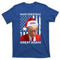 Donald Trump 2024 Make Christmas Great Again American Flag Cool Gift T-Shirt