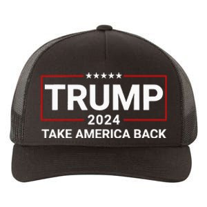 Donald Trump 2024 Take America Back Election The Return Yupoong Adult 5-Panel Trucker Hat