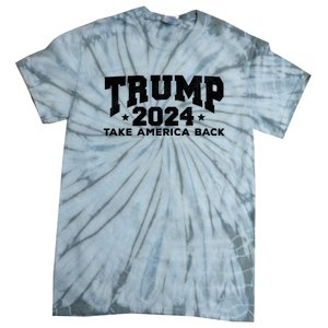 Donald Trump 2024 Take America Back Tie-Dye T-Shirt