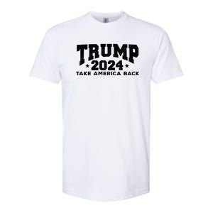 Donald Trump 2024 Take America Back Softstyle CVC T-Shirt