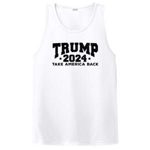 Donald Trump 2024 Take America Back PosiCharge Competitor Tank