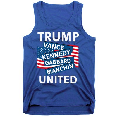 Donald Trump 2024 Joe Manchin Kennedy Gabbard Checkmate Tank Top