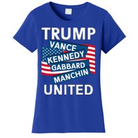 Donald Trump 2024 Joe Manchin Kennedy Gabbard Checkmate Women's T-Shirt