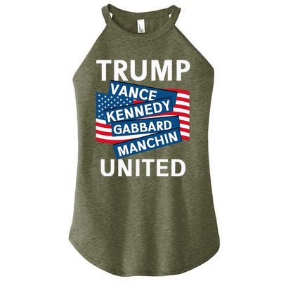 Donald Trump 2024 Joe Manchin Kennedy Gabbard Checkmate Women's Perfect Tri Rocker Tank