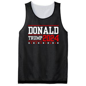 Donald Trump 2024 Mesh Reversible Basketball Jersey Tank