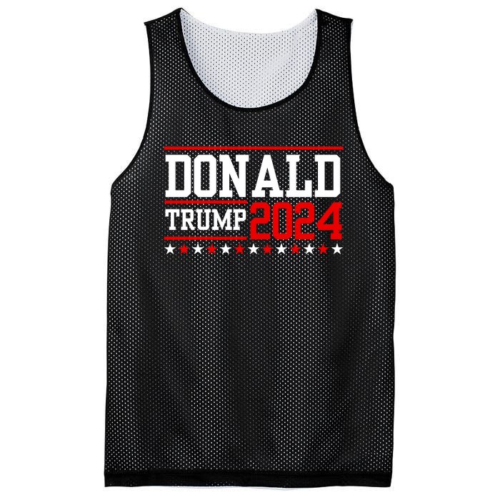 Donald Trump 2024 Mesh Reversible Basketball Jersey Tank