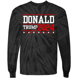 Donald Trump 2024 Tie-Dye Long Sleeve Shirt