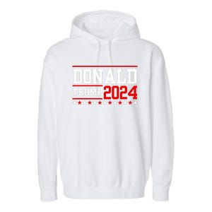 Donald Trump 2024 Garment-Dyed Fleece Hoodie