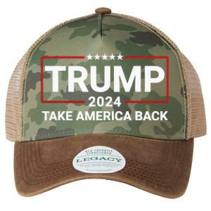 Donald Trump 2024 Take America Back Election - The Return Legacy Tie Dye Trucker Hat