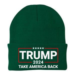 Donald Trump 2024 Take America Back Election - The Return Knit Cap Winter Beanie