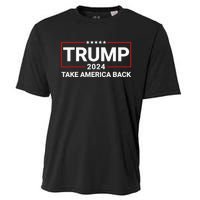 Donald Trump 2024 Take America Back Election - The Return Cooling Performance Crew T-Shirt