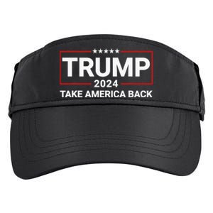 Donald Trump 2024 Take America Back Election - The Return Adult Drive Performance Visor