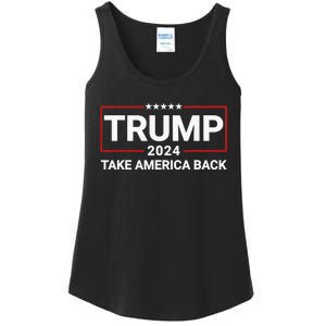 Donald Trump 2024 Take America Back Election - The Return Ladies Essential Tank