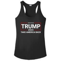 Donald Trump 2024 Take America Back Election - The Return Ladies PosiCharge Competitor Racerback Tank