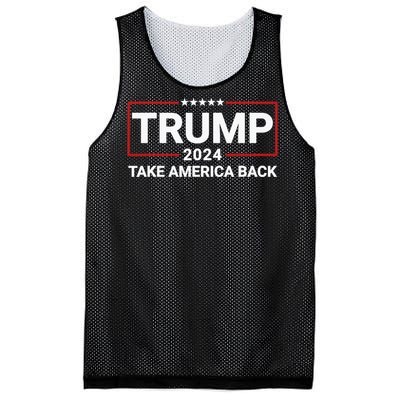 Donald Trump 2024 Take America Back Election - The Return Mesh Reversible Basketball Jersey Tank