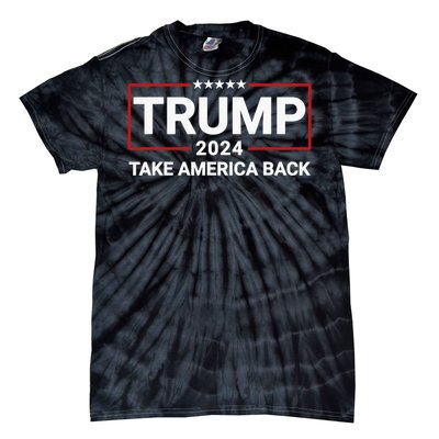 Donald Trump 2024 Take America Back Election - The Return Tie-Dye T-Shirt