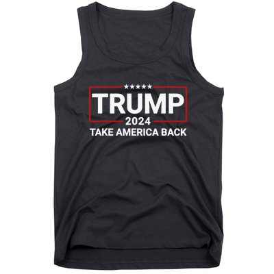 Donald Trump 2024 Take America Back Election - The Return Tank Top