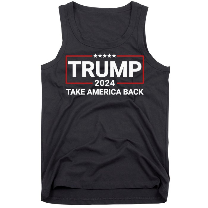 Donald Trump 2024 Take America Back Election - The Return Tank Top