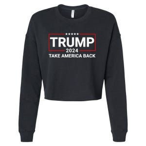 Donald Trump 2024 Take America Back Election - The Return Cropped Pullover Crew