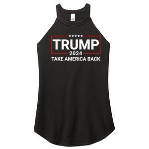 Donald Trump 2024 Take America Back Election - The Return Women's Perfect Tri Rocker Tank